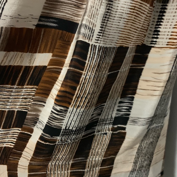 Plenty by Tracy Reese Faux Patchwork Silk Dress 8 - Picture 5 of 8